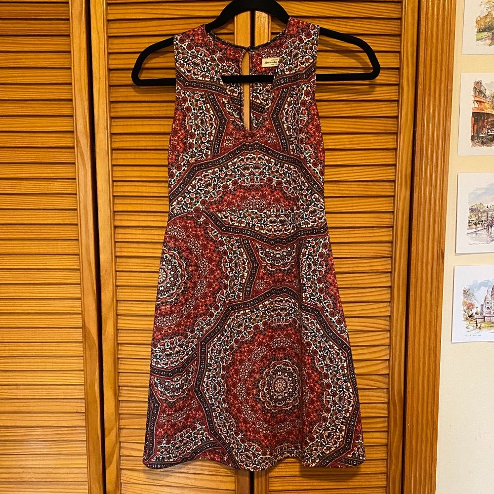 Abercrombie & Fitch Mandala Print Skater Dress